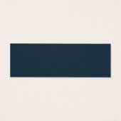 深いシーブルーグリーン結婚リーのウェブサイトRSVPカード (裏面)