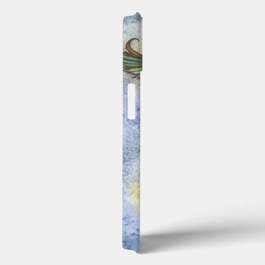 深いシームーンマーメイドファンタジーアート Case-Mate iPhoneケース (裏面 / 右)