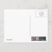 深いシームーンマーメイドポストカード ポストカード (裏面)