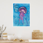 深いシーメドゥーサプリント ポスター (キッチン)