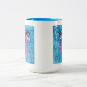 深いシーメドゥーサ ツートーンマグカップ (中央)