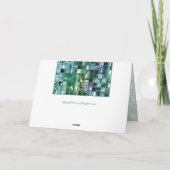 深いシーリキッドモザイクタイル カード (裏面)