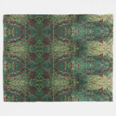 深いシー2 フリースブランケット (正面(横))