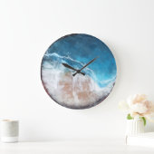「深いシー」海時計 ラージ壁時計 (ホーム)