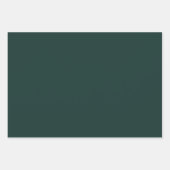 深いシ無地のアン色 ラッピングペーパーシート (正面3)