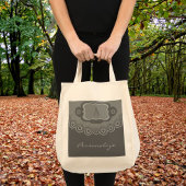 深いセージリングレットモノグラムトート トートバッグ