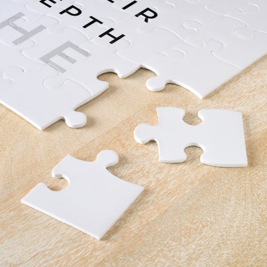 深いソウルインテンバート哲学引用文ニーチェ ジグソーパズル (側面)