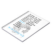 深いソウル哲学引用文ニーチェ ノートブック (左側)