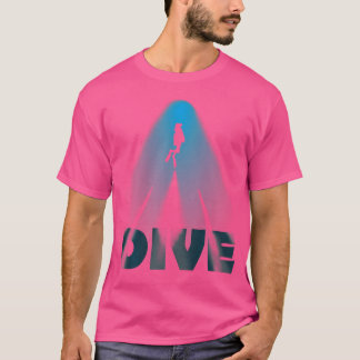 深いダイブスキューバダイビング Tシャツ