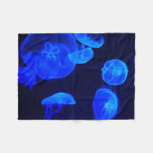 深いダイブダトゥデイ#1コージー海 フリースブランケット (正面(横))