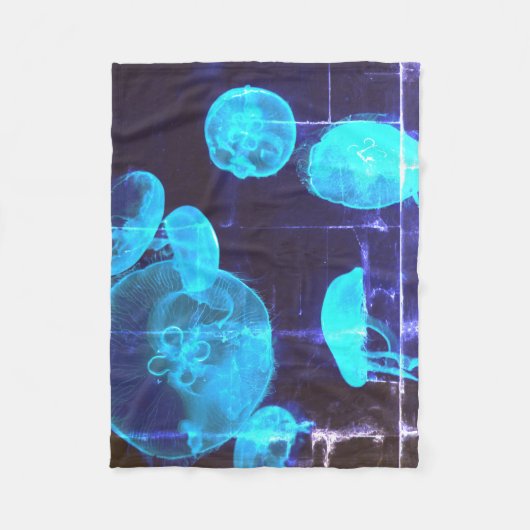 深いダイブダトゥデイ#2コージー海 フリースブランケット (正面)