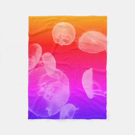 深いダイブダトゥデイ#3コージー海 フリースブランケット (正面)