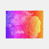 深いダイブダトゥデイ#4コージー海 フリースブランケット (正面(横))