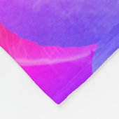 深いダイブダトゥデイ#4コージー海 フリースブランケット (角)