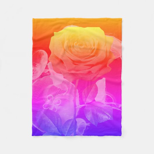 深いダイブダトゥデイ#4コージー海 フリースブランケット (正面)