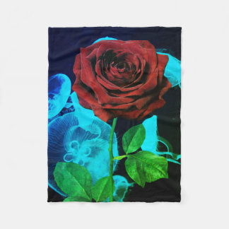 深いダイブダトゥデイ#5コージー海 フリースブランケット