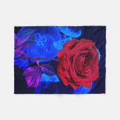 深いダイブダトゥデイ#6コージー海 フリースブランケット (正面(横))