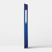 深いダークブルーグラインヴィネット Case-Mate iPhoneケース (裏面 / 左)