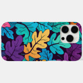 深いトネド離れオークカラフルズ秋パターン Case-Mate iPhoneケース (裏面 (横))