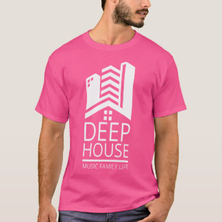 深いハウスミュージックファミリーソウルフルハウスエム Tシャツ