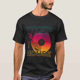 深いハウスミュージック Tシャツ