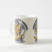 深いバナナ思想 コーヒーマグカップ (正面左)