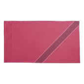 深いバラとブルゴーニュ 枕カバー (裏面-左)