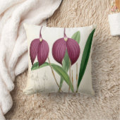 深いパープルオーキッドヴィンテージマスデヴァリアハリヤナ クッション (ブランケット)