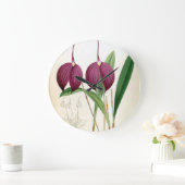 深いパープルオーキッドヴィンテージマスデヴァリアハリヤナ ラージ壁時計 (ホーム)