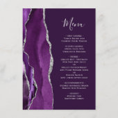 深いパープルシルバーアゲ結婚ート メニュー (正面)