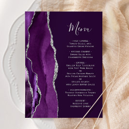 深いパープルシルバーアゲ結婚ート メニュー