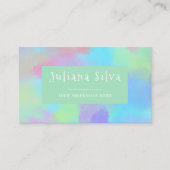 深いパープルソフト 名刺 (正面)