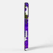 深いパープルデルフィニウムフローラ Case-Mate iPhoneケース (裏面 / 右)