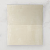 深いパープルピオニー結婚ズフローラ プレイスカード (内部開封)