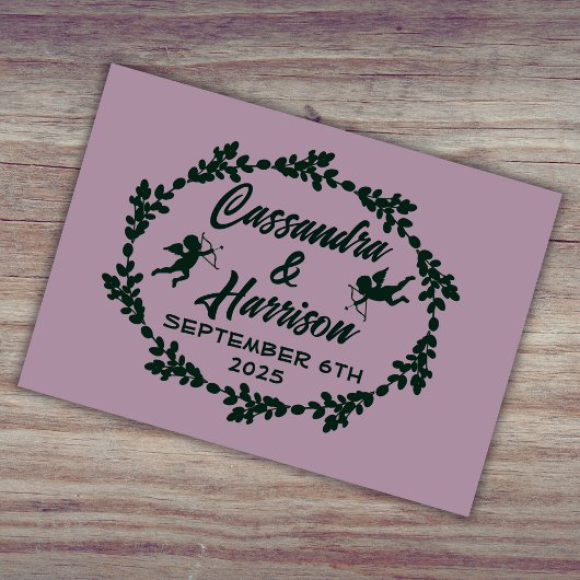 深いパープ素朴ル結婚ズ ゲストブック