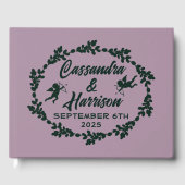 深いパープ素朴ル結婚ズ ゲストブック (正面)