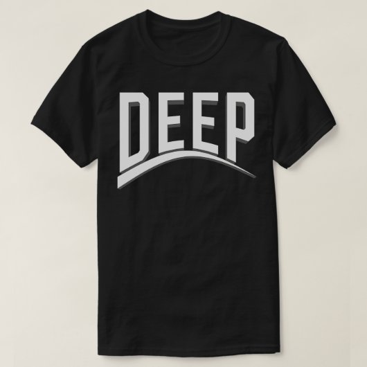 深いヒップホップ Tシャツ (デザイン正面)