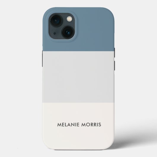 深いビーチビビーカラーブロック Case-Mate iPhoneケース (裏面)