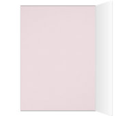 深いピンクの花バイレイク空白の、中 (内側 (左))