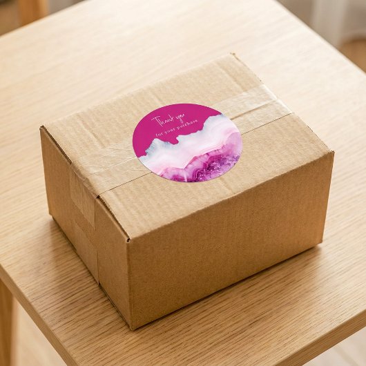 深いピンクアゲートご購入ありがとうございます ラウンドシール