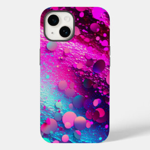 深いピンクホログラフィックグリッターiPhoneタフケース Case-Mate iPhone 14ケース