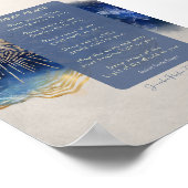 深いピースアイリッシュ賛美/ゲール引用文 ポスター (角)