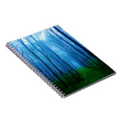 深いフォレストグリーン ノートブック (右側)