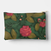 深いフォレストフローラポーチ アクセサリーポーチ (裏面)