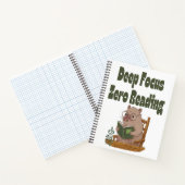 深いフォーカス読ゼロのCapybara Notebook | おもしろい ノートブック (内部)