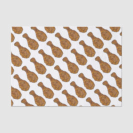 深いフライドチキン脚ドラムスティック食品グルメ 薄葉紙