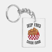 深いフライドチーズカーズミネソタウィスコンシン食品 キーホルダー (正面左)