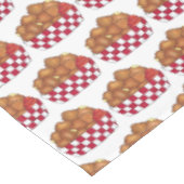 深いフライドチーズカーズミネソタウィスコンシン食品 テーブルクロス (アングル)