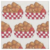 深いフライドチーズカーズミネソタウィスコンシン食品 ファブリック (クローズアップ)