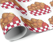 深いフライドチーズカーズミネソタウィスコンシン食品 ラッピングペーパー (ロールコーナー)